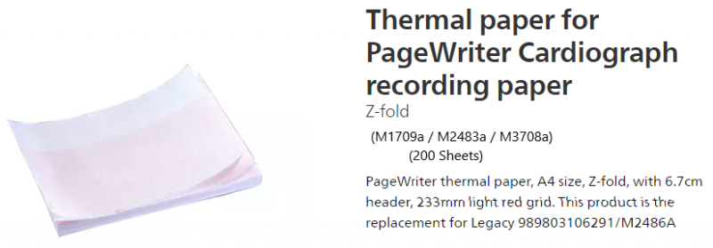 Thermal Medical Recording Paper