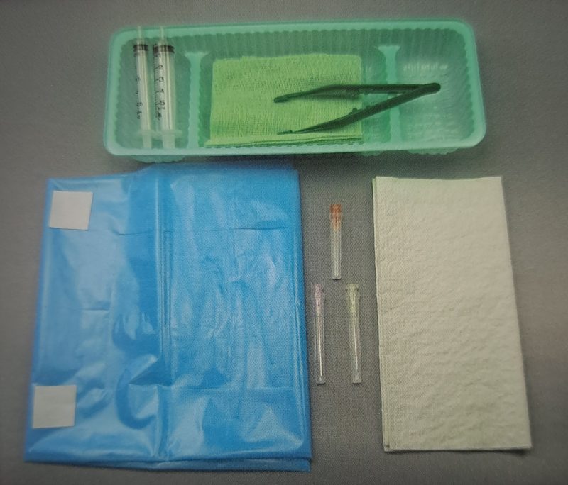 Anaesthetic pack
